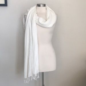 Cream scarf